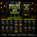 💥 EXCLUSIVE 3x1 FITNESS MEGA BUNDLE 💥